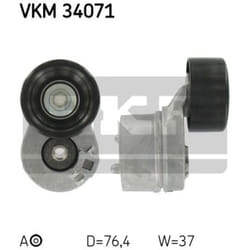 Galet tendeur, courroie d'accessoire SKF VKM 34071