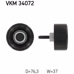 Galet enrouleur de courroie d'accessoire SKF VKM 34072