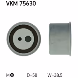 Galet tendeur, courroie de distribution SKF VKM 75630