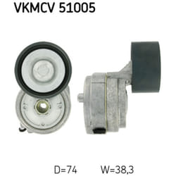 Galet tendeur, courroie d'accessoire SKF VKMCV 51005