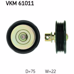 Galet enrouleur de courroie d'accessoire SKF VKM 61011