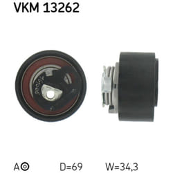 Galet tendeur, courroie de distribution SKF VKM 13262