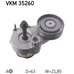 Tendeur de courroie, courroie trapézoïdale à nervures SKF VKM 35260 - Vue supplémentaire 5