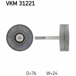 Galet enrouleur de courroie d'accessoire SKF VKM 31221