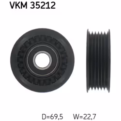 Galet enrouleur de courroie d'accessoire SKF VKM 35212