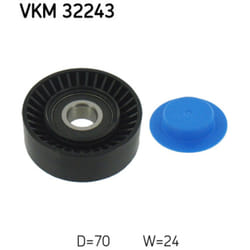 Galet enrouleur de courroie d'accessoire SKF VKM 32243