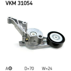 Galet tendeur, courroie d'accessoire SKF VKM 31054