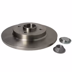 Disque de frein SKF VKBD 1016 arrière, plein, 1 pièce