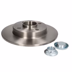 Disque de frein SKF VKBD 1017 arrière, plein, 1 pièce