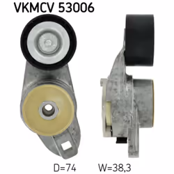Tendeur de courroie, courroie trapézoïdale à nervures SKF VKMCV 53006