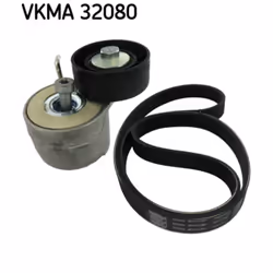 Jeu de courroies trapézoïdales à nervures SKF VKMA 32080