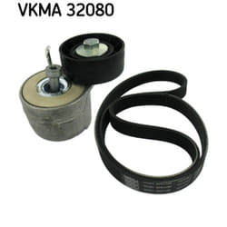 Jeu de courroies trapézoïdales à nervures SKF VKMA 32080