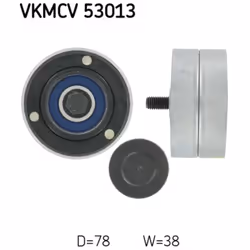 Galet enrouleur de courroie d'accessoire SKF VKMCV 53013