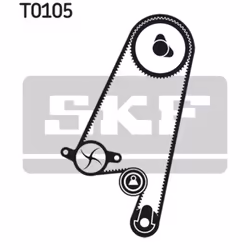 Kit distribution avec pompe à eau SKF VKMC 05402