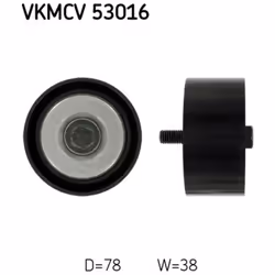 Galet enrouleur de courroie d'accessoire SKF VKMCV 53016