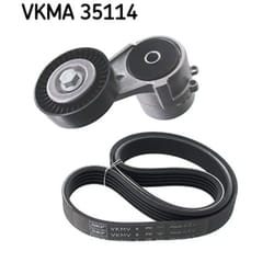 Jeu de courroies trapézoïdales à nervures SKF VKMA 35114