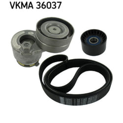 Jeu de courroies trapézoïdales à nervures SKF VKMA 36037