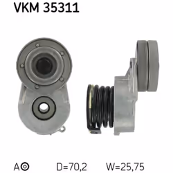 Tendeur de courroie, courroie trapézoïdale à nervures SKF VKM 35311