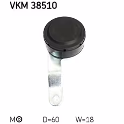Galet tendeur, courroie d'accessoire SKF VKM 38510