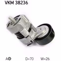 Tendeur de courroie, courroie trapézoïdale à nervures SKF VKM 38236 - Vue supplémentaire 4