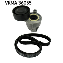 Jeu de courroies trapézoïdales à nervures SKF VKMA 36055