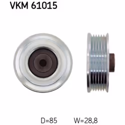 Galet enrouleur de courroie d'accessoire SKF VKM 61015