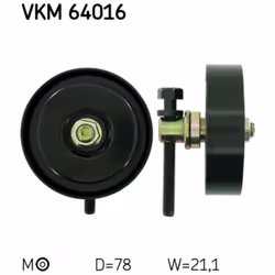 Galet enrouleur de courroie d'accessoire SKF VKM 64016