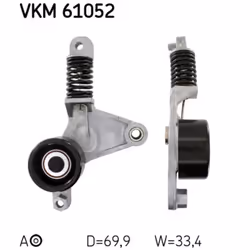 Galet tendeur, courroie d'accessoire SKF VKM 61052