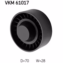 Galet enrouleur de courroie d'accessoire SKF VKM 61017
