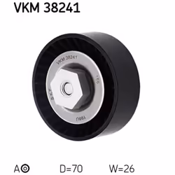 Galet tendeur, courroie d'accessoire SKF VKM 38241