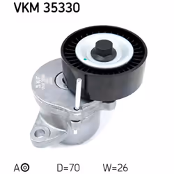 Tendeur de courroie, courroie trapézoïdale à nervures SKF VKM 35330