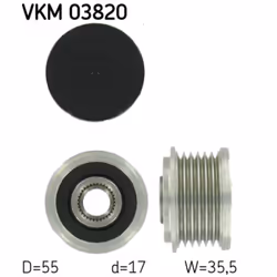 Poulie roue libre, alternateur SKF VKM 03820