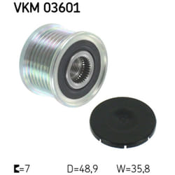 Poulie roue libre, alternateur SKF VKM 03601