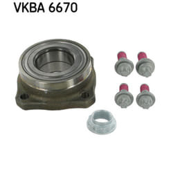 Jeu de roulements de roue SKF VKBA 6670