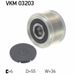 Poulie roue libre, alternateur SKF VKM 03203