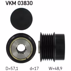 Poulie roue libre, alternateur SKF VKM 03830