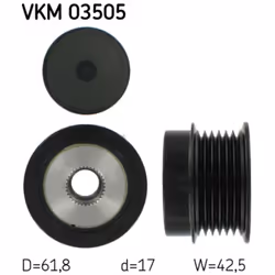 Poulie roue libre, alternateur SKF VKM 03505