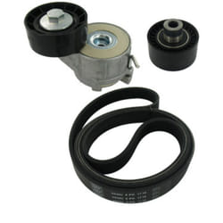 Jeu de courroies trapézoïdales à nervures SKF VKMA 33161
