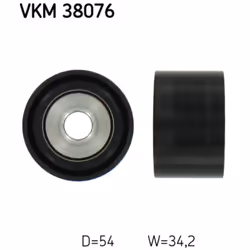 Galet enrouleur de courroie d'accessoire SKF VKM 38076