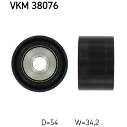 Galet enrouleur de courroie d'accessoire SKF VKM 38076