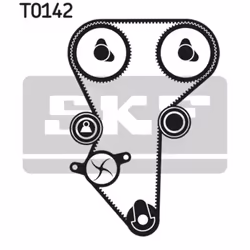 Kit distribution avec pompe à eau SKF VKMC 03213