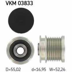 Poulie roue libre, alternateur SKF VKM 03833