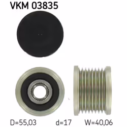 Poulie roue libre, alternateur SKF VKM 03835