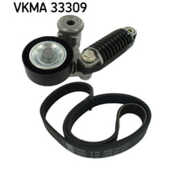 Jeu de courroies trapézoïdales à nervures SKF VKMA 33309