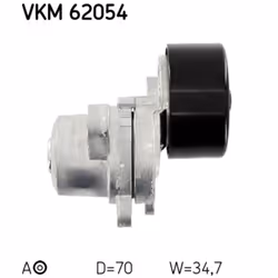 Tendeur de courroie, courroie trapézoïdale à nervures SKF VKM 62054 - Vue supplémentaire 5