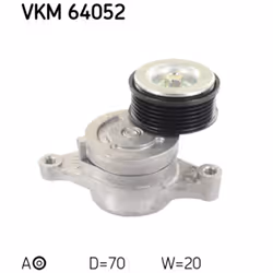 Tendeur de courroie, courroie trapézoïdale à nervures SKF VKM 64052