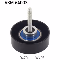 Galet enrouleur de courroie d'accessoire SKF VKM 64003