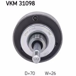 Galet enrouleur de courroie d'accessoire SKF VKM 31098