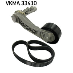 Jeu de courroies trapézoïdales à nervures SKF VKMA 33410