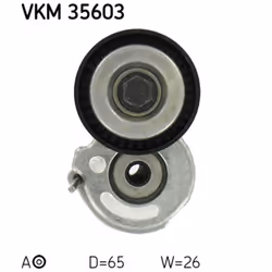 Tendeur de courroie, courroie trapézoïdale à nervures SKF VKM 35603